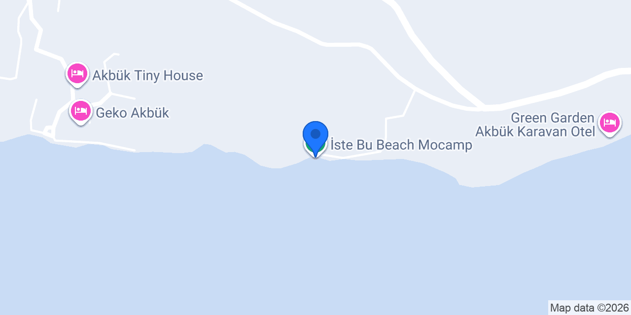 İste Bu Beach Mocamp konumu