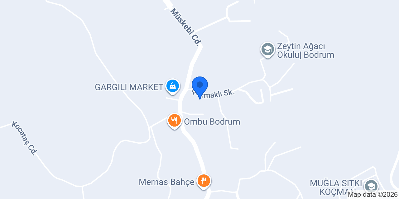 TURSAB BODRUM YTK konumu