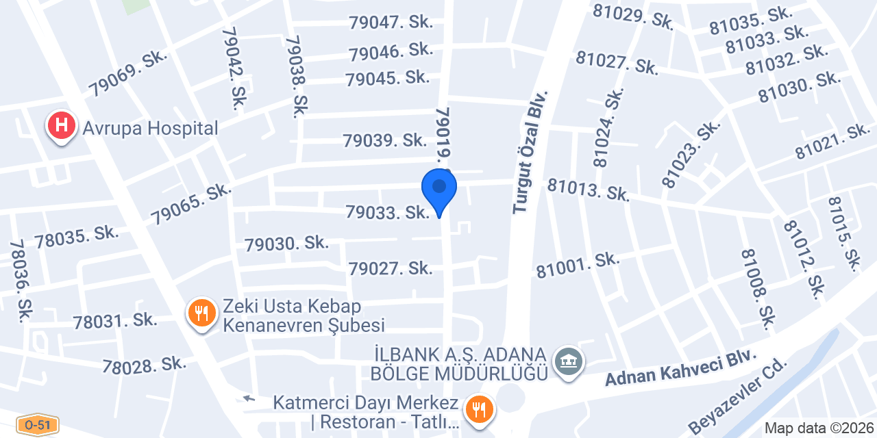 Öz Fidan Yapı konumu