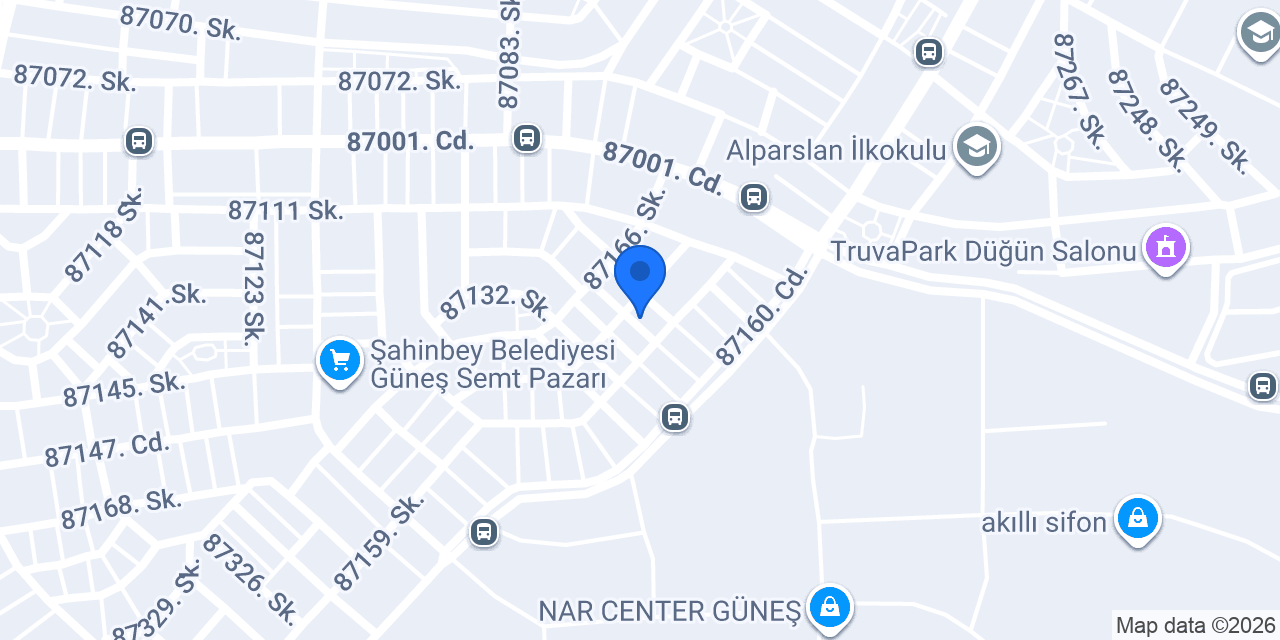 özuçar tesisat konumu