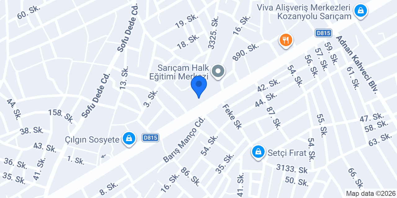 BY ADA DÖNER SARIÇAM konumu