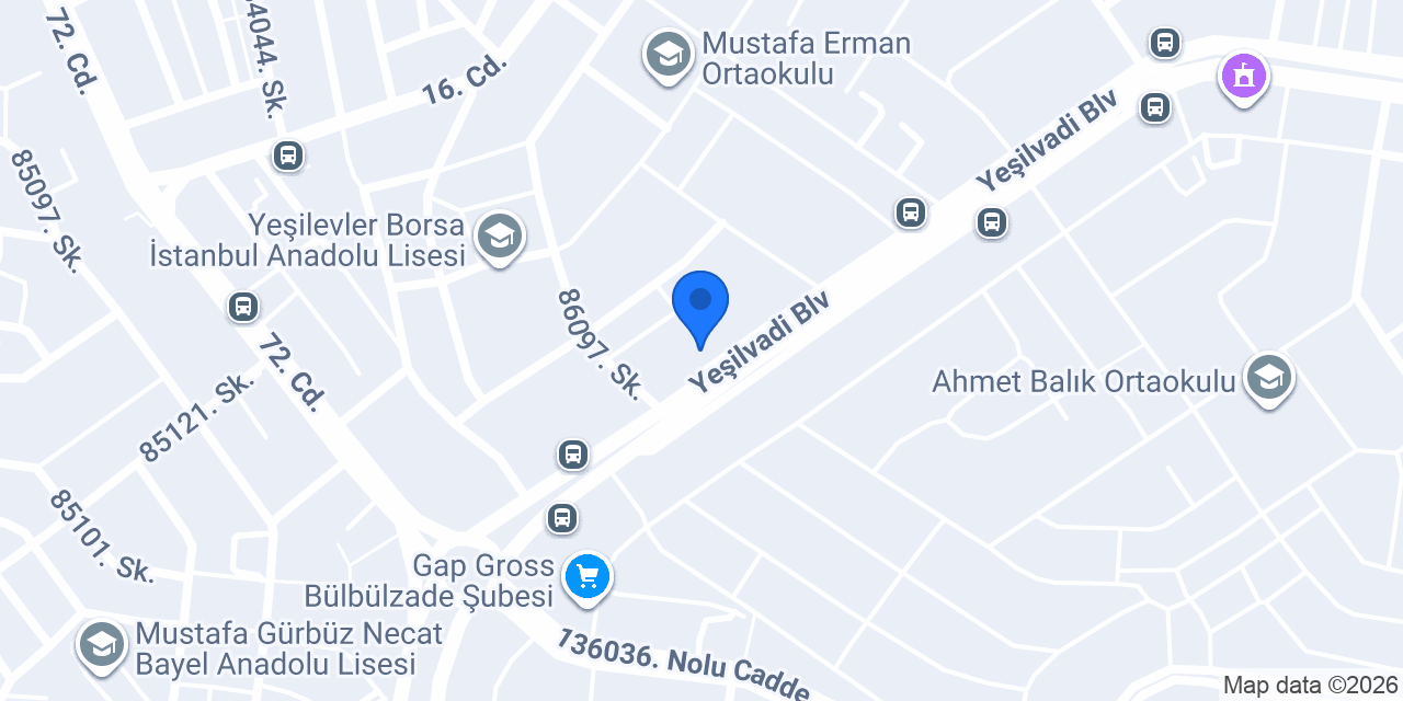 MEHAS İNŞAAT konumu