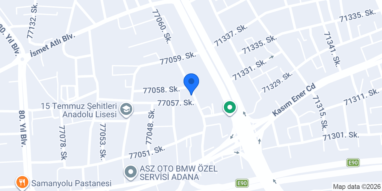 Gümüş Bey İskender döner cafe konumu