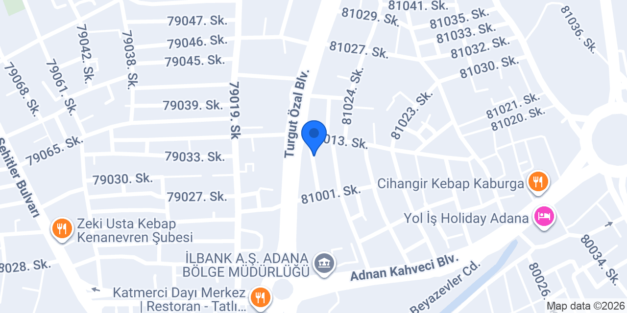 Nazan Blue Cafe konumu