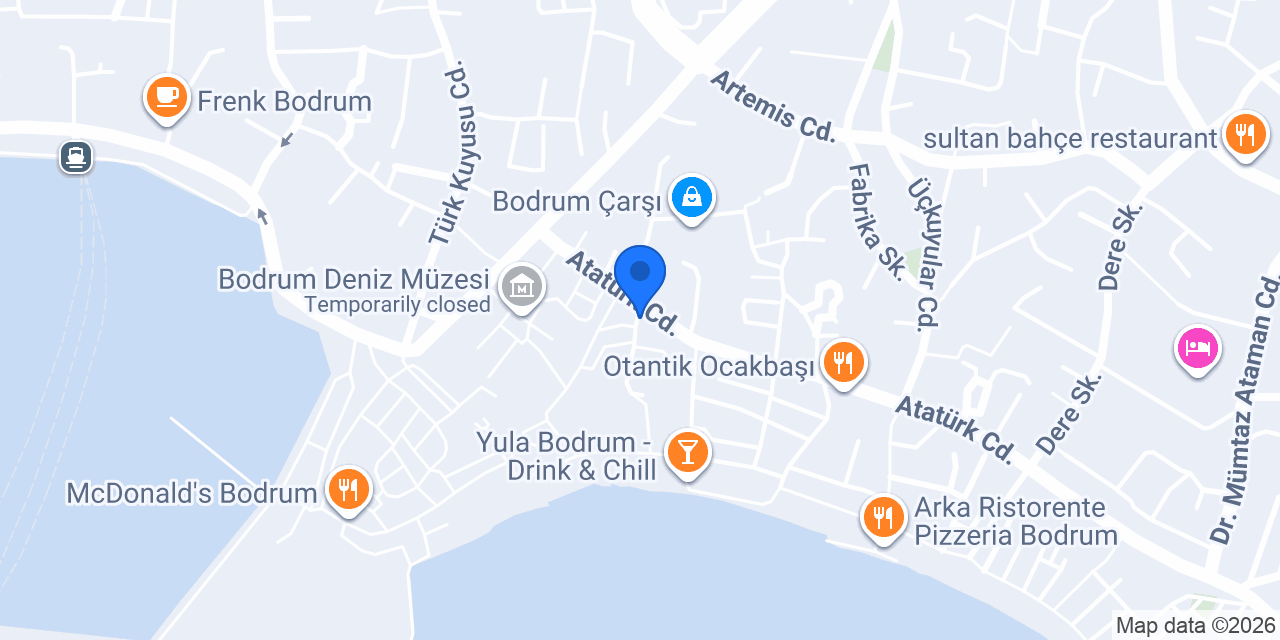 Çözüm Kurs Bodrum konumu