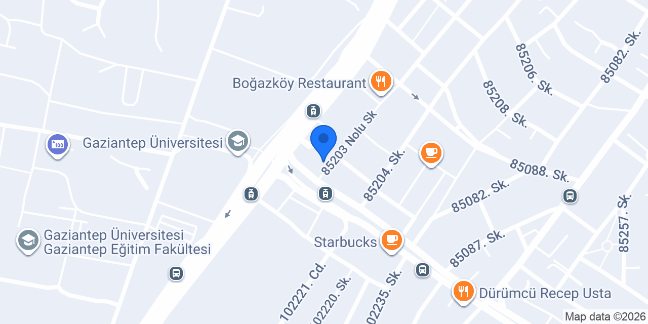 Gaziantep AutoCAD Kursu konumu