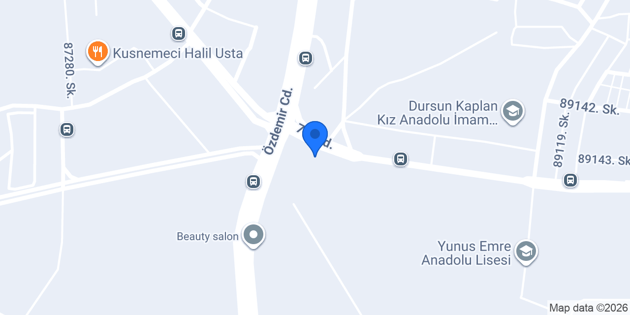 Kadayıfçı Ömer Orhan usta konumu