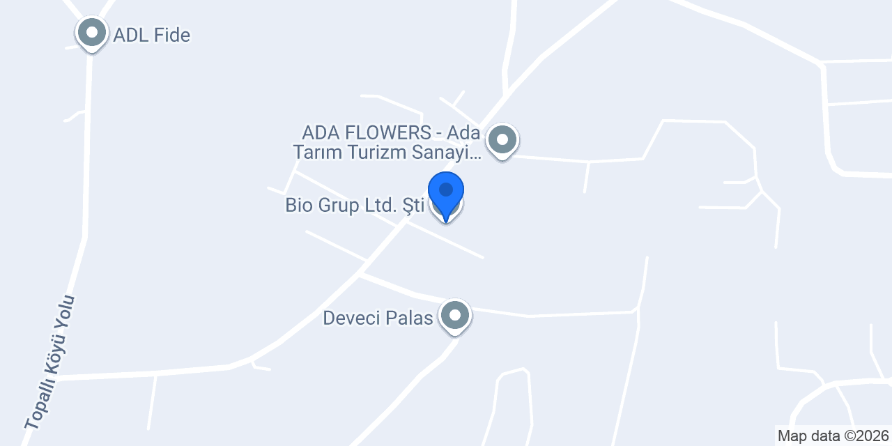 Bio Grup Ltd. Şti. konumu