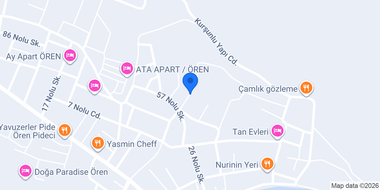 Milas Ören Bora Apart konumu