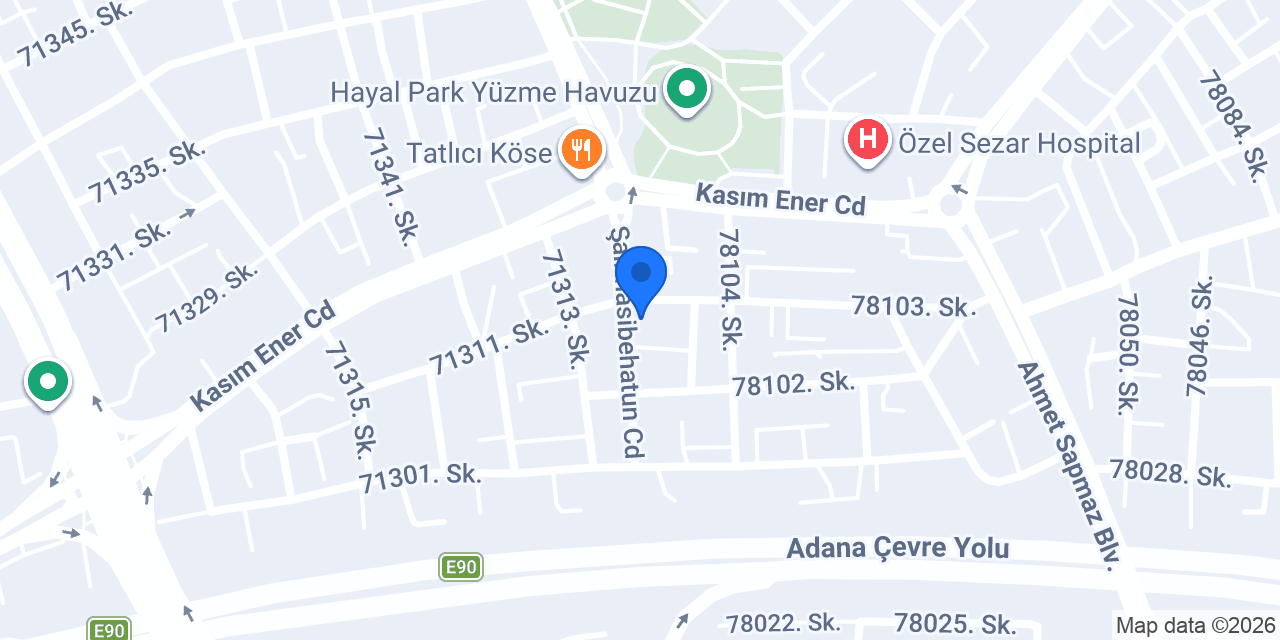 Sürat Kargo Toros Şube konumu