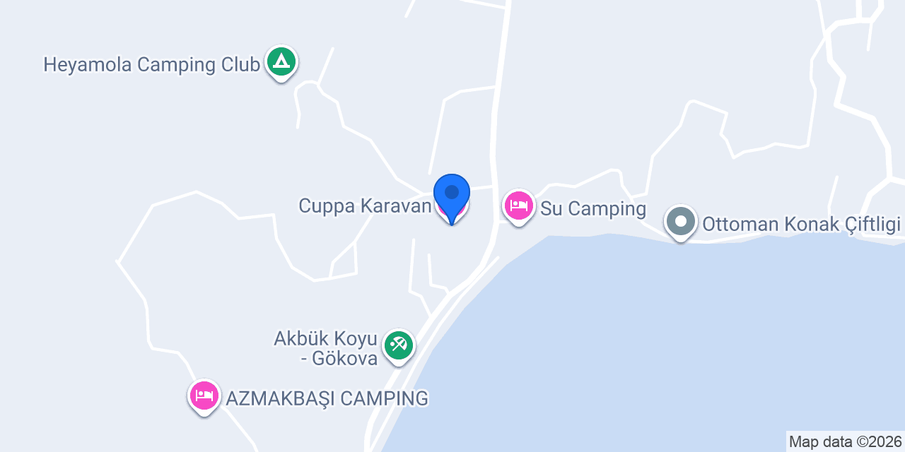 Cuppa Karavan konumu