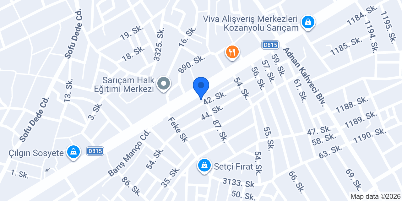 Yıldız Erkek Kuaförü konumu