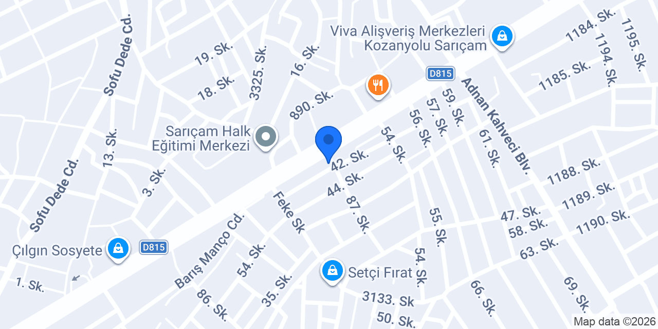 Öcal Elektrik konumu