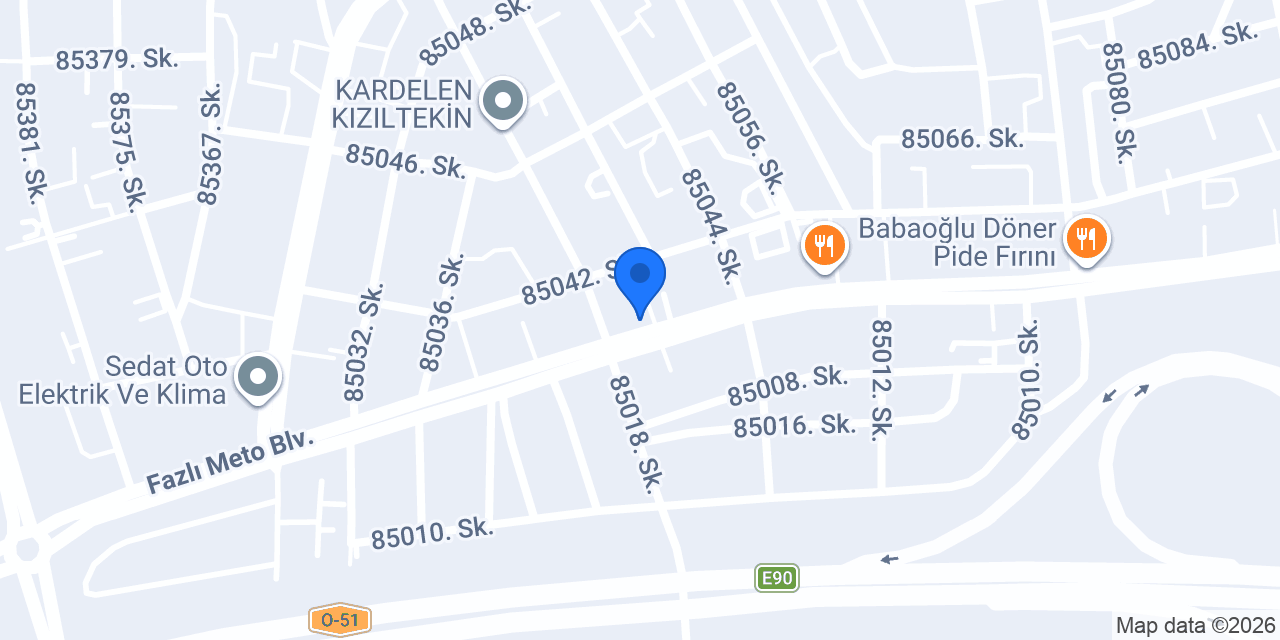 TOPÇUOĞLU EMLAK konumu