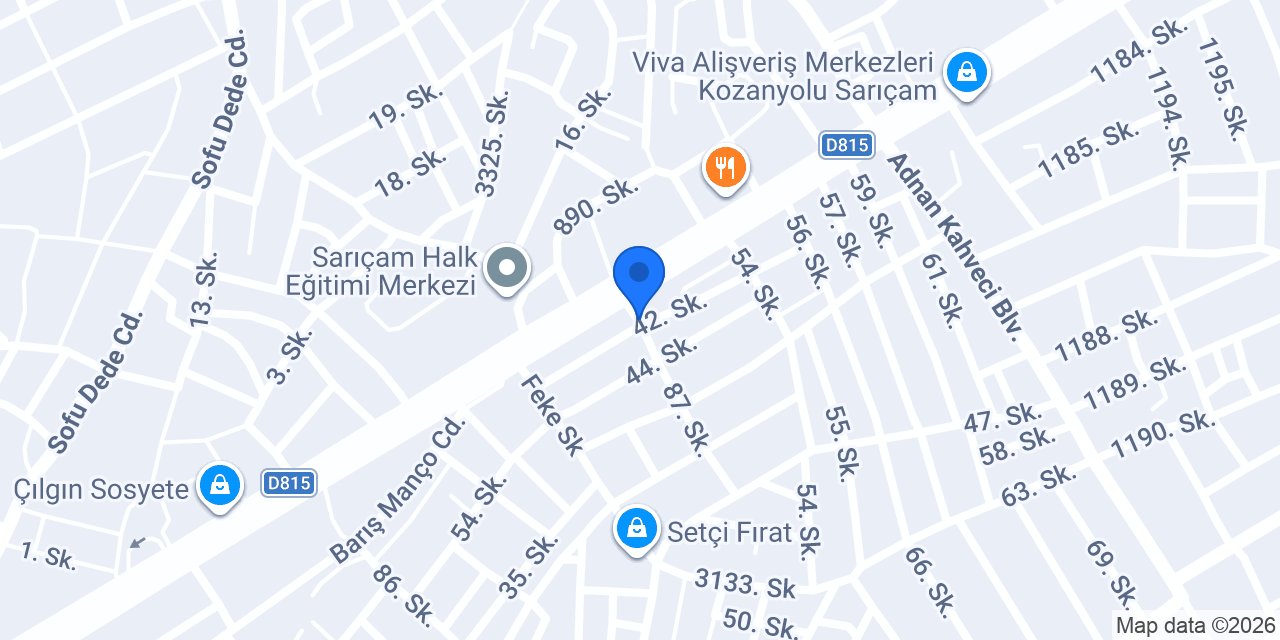 Salon Fatih Büyükuçak konumu