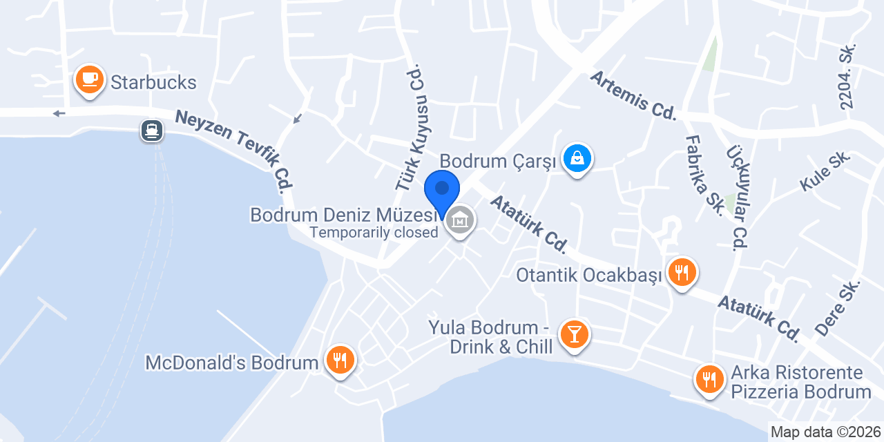 WHYNOT BODRUM konumu