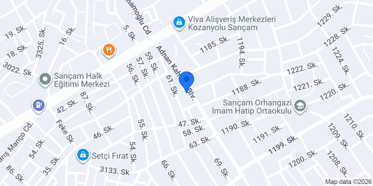 KOÇYİĞİT DÖNER&TANTUNİ konumu