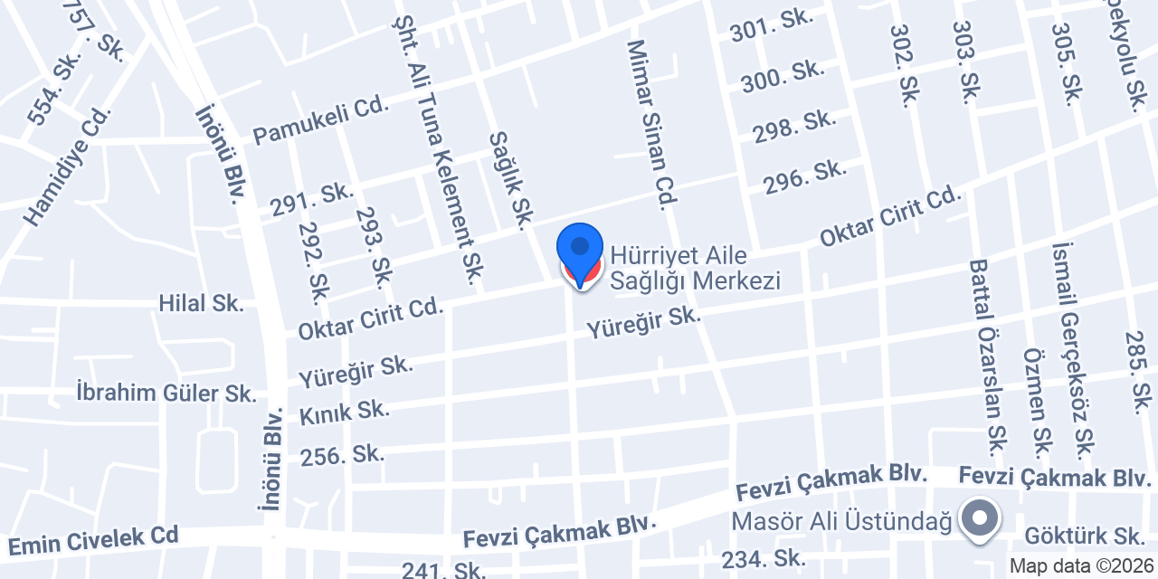 Öztürkler Eczanesi konumu