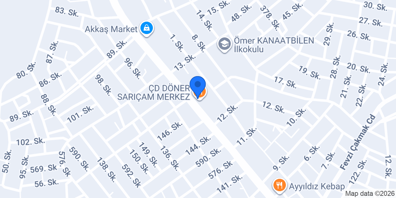 Meryapı İnşaat San. ve Tic. Ltd. Şti. konumu
