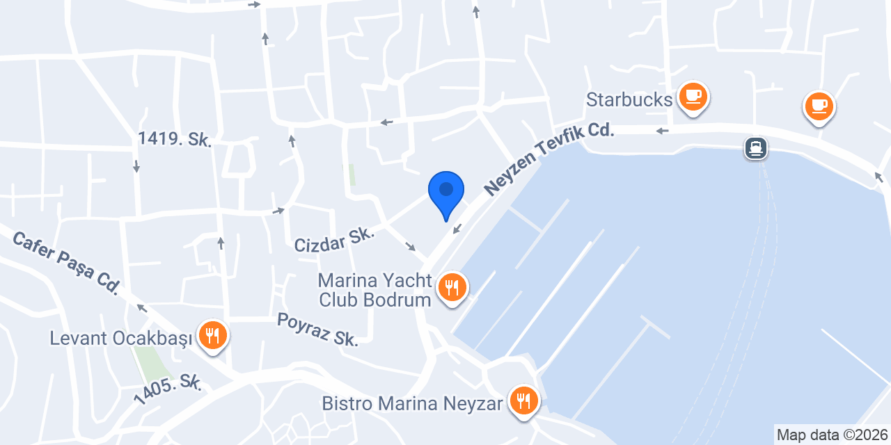 Çivit Bodrum konumu