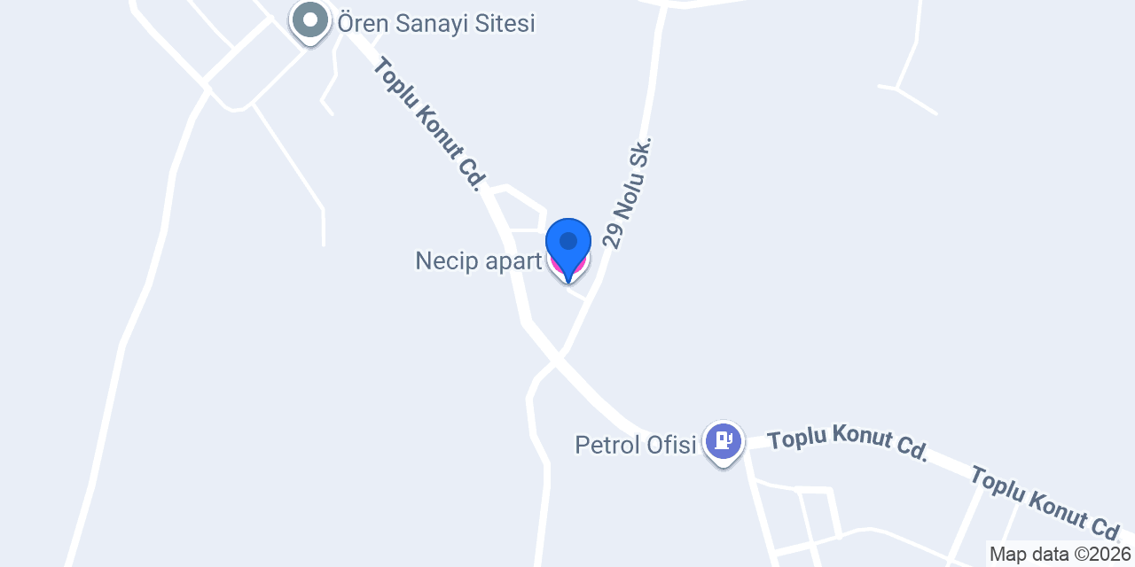 Necip apart konumu