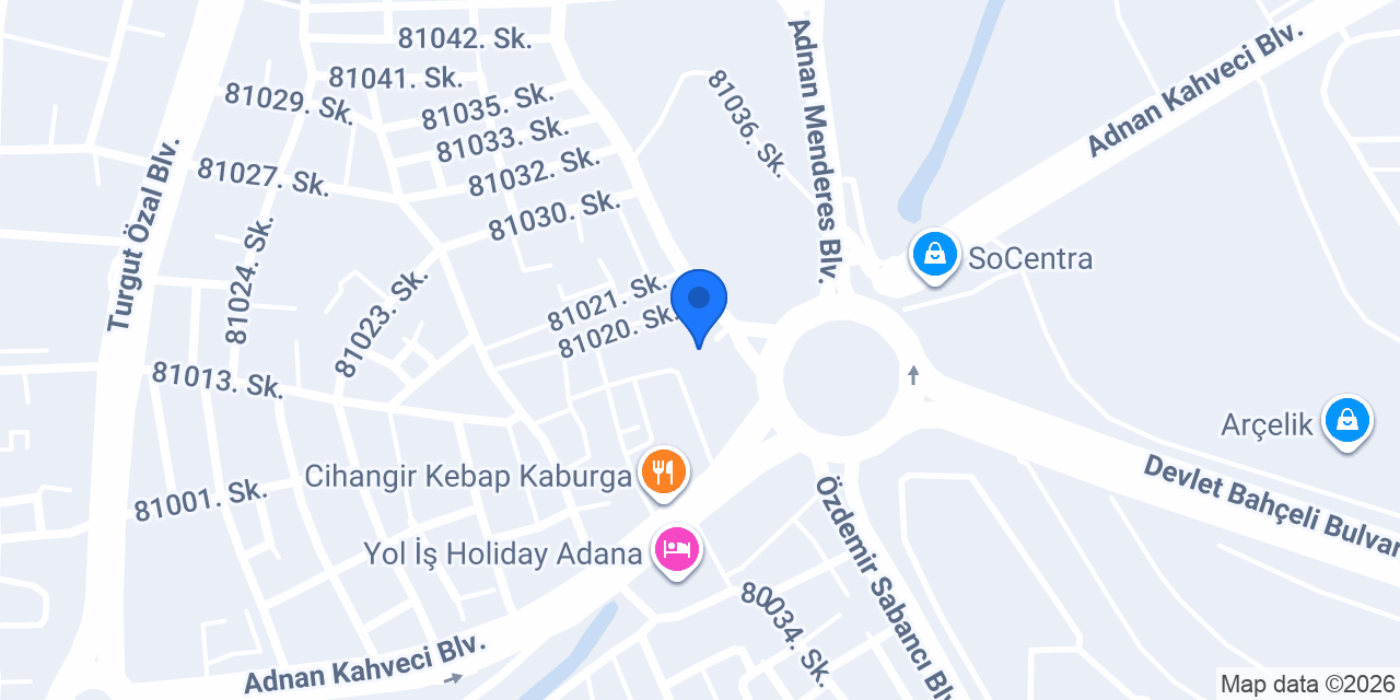 Avcı Yapı Emlak konumu