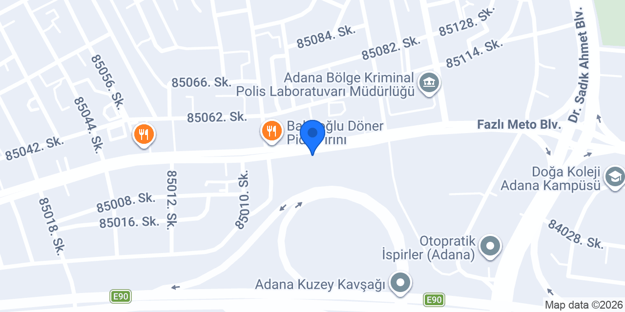 Mercan Eczanesi konumu
