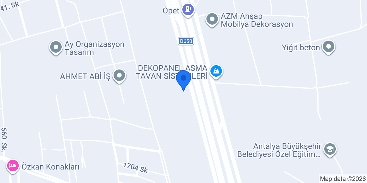 D&S MAKİNA konumu