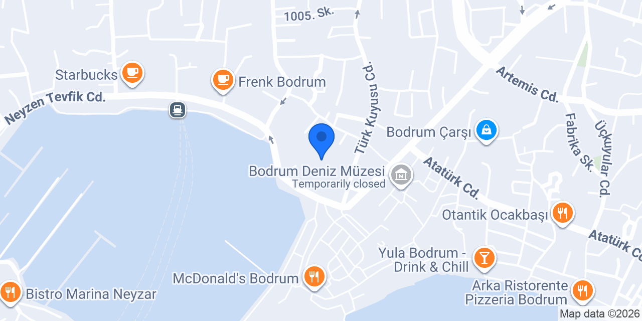 Web Design Bodrum konumu