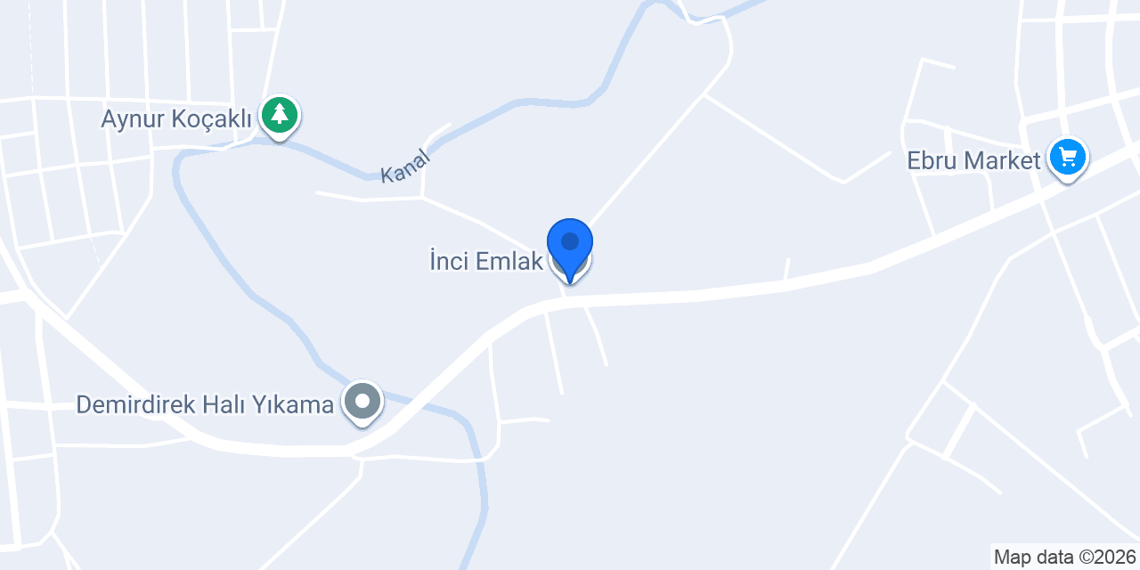 İnci Emlak konumu
