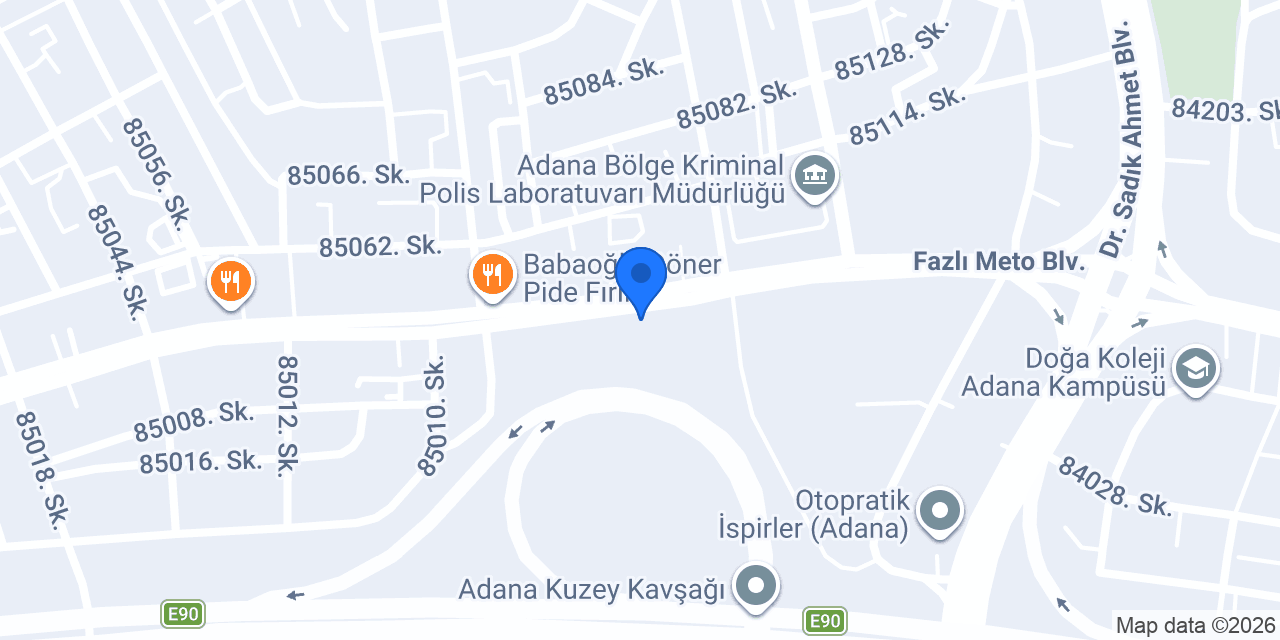 Touch Çiçekçilik konumu