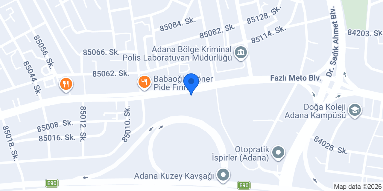 Adana Cambalkon konumu