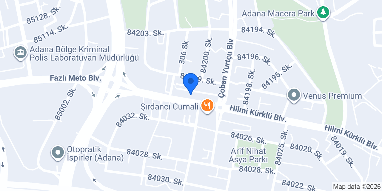 Oses Çigkofte Adanakoop konumu