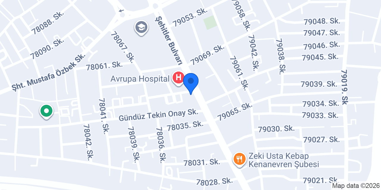 QNB Adana Toros Şubesi konumu