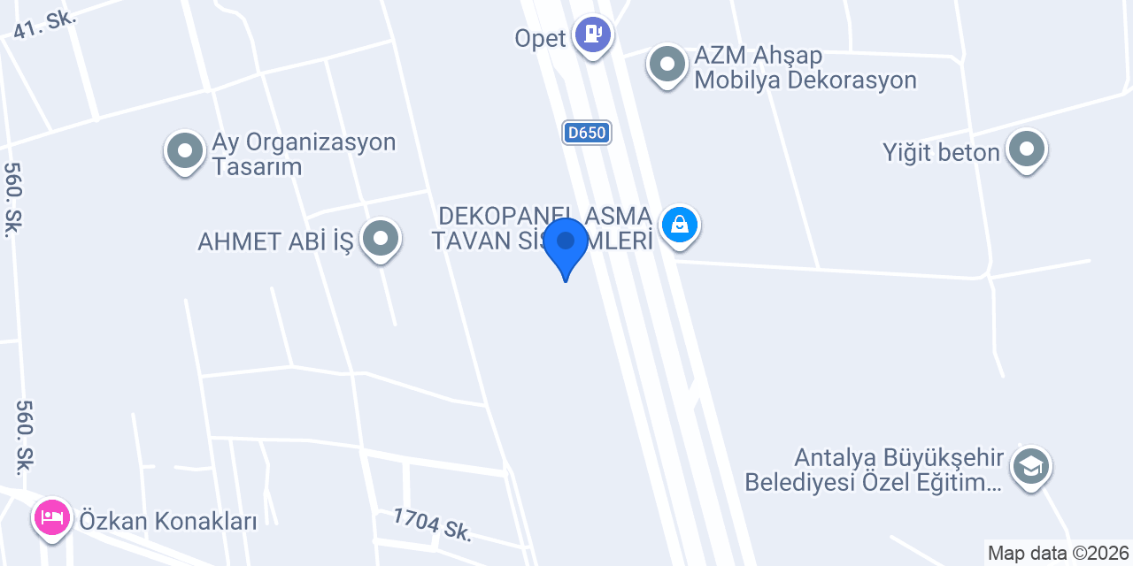 OKUDAN TORNA konumu