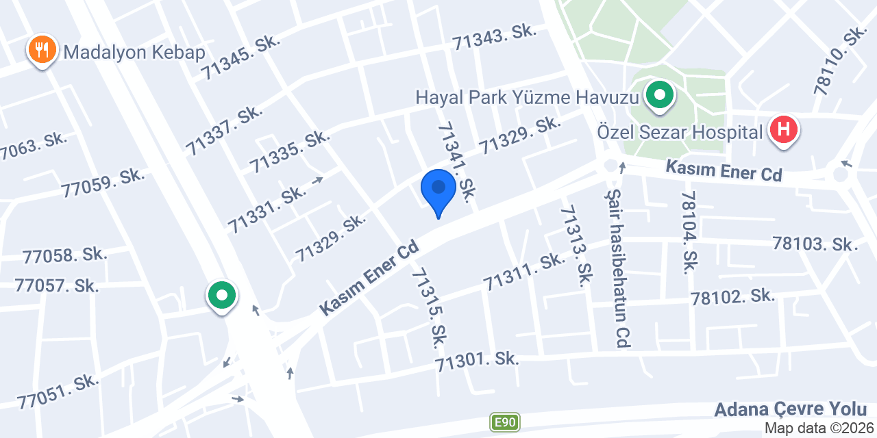 Yergök-Apps konumu