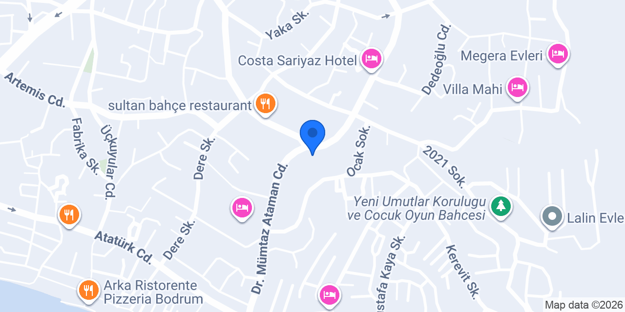 CENKAYA MOTOR BODRUM konumu