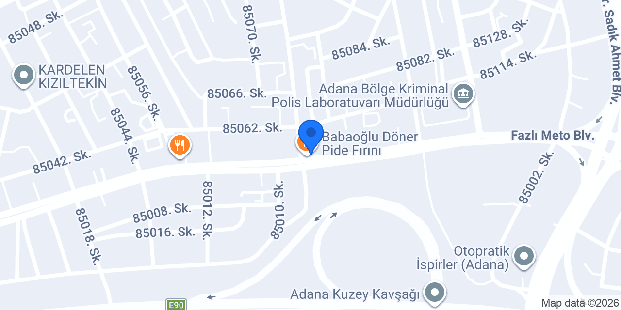 Sezen Veteriner Kliniği konumu