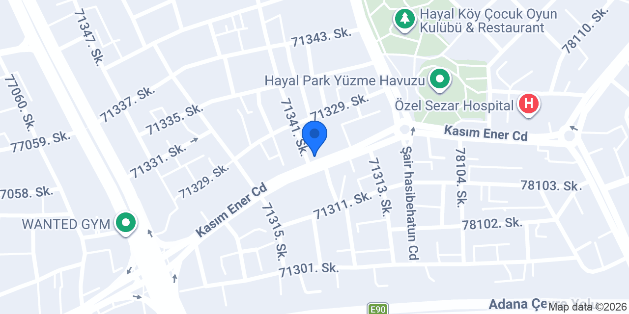 Çukurova Taksi konumu