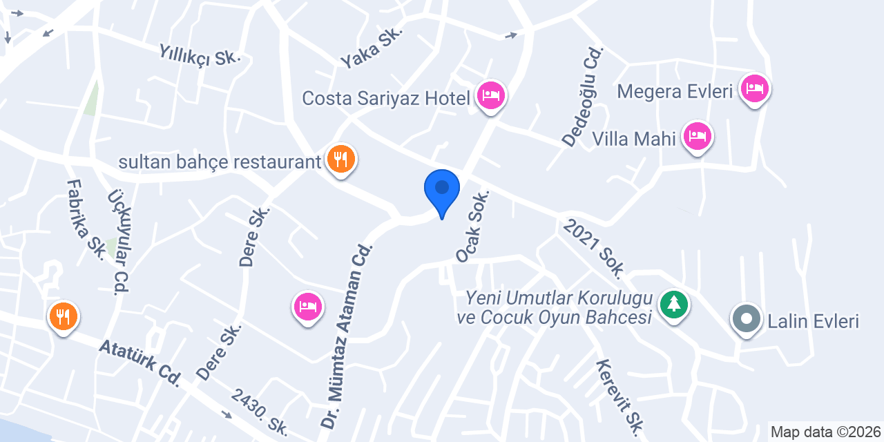 HELIOS HOTEL BODRUM konumu