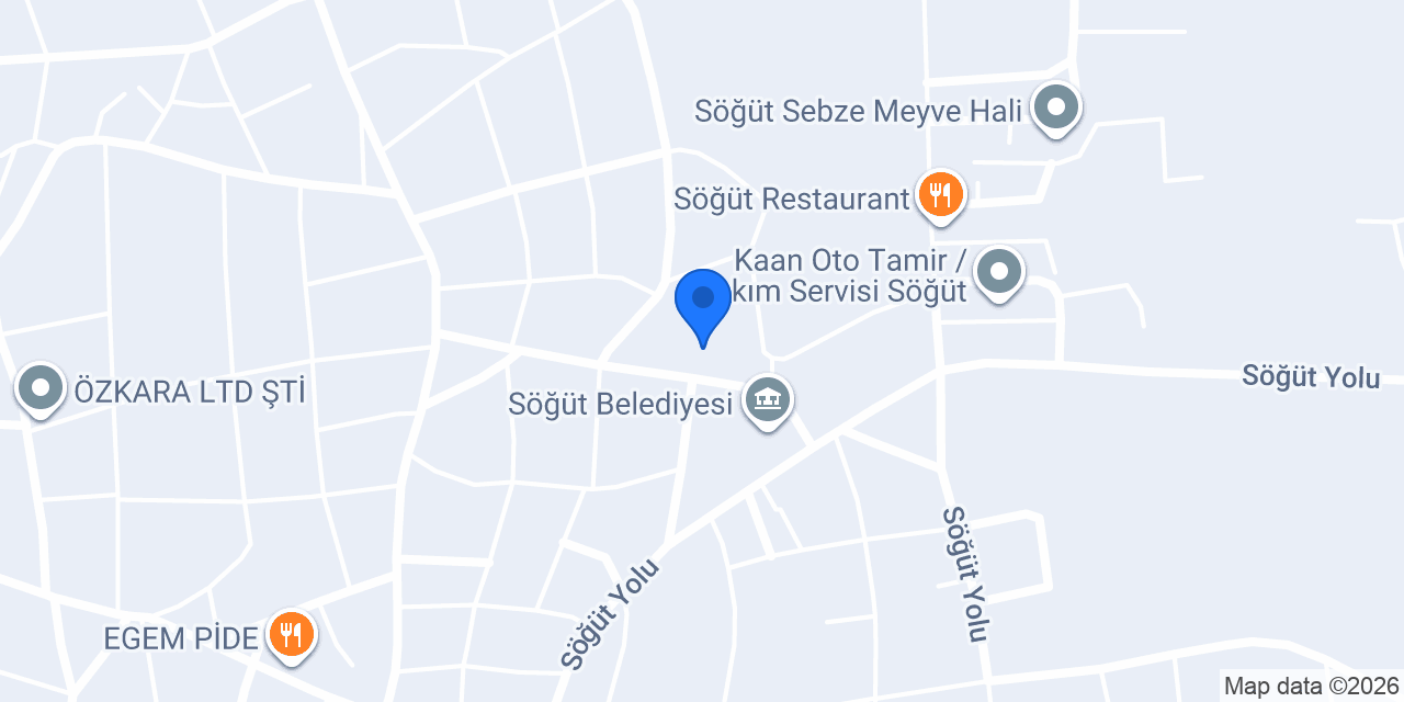 Söğüt İlköğretim Okulu konumu