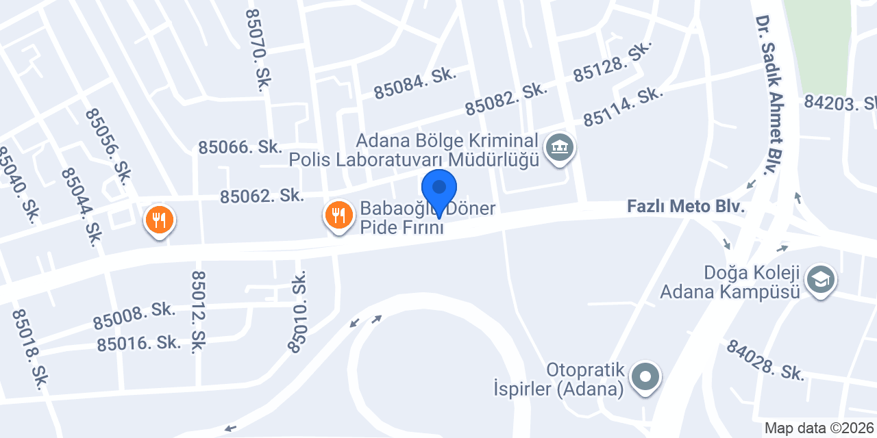 KindyROO Adana konumu