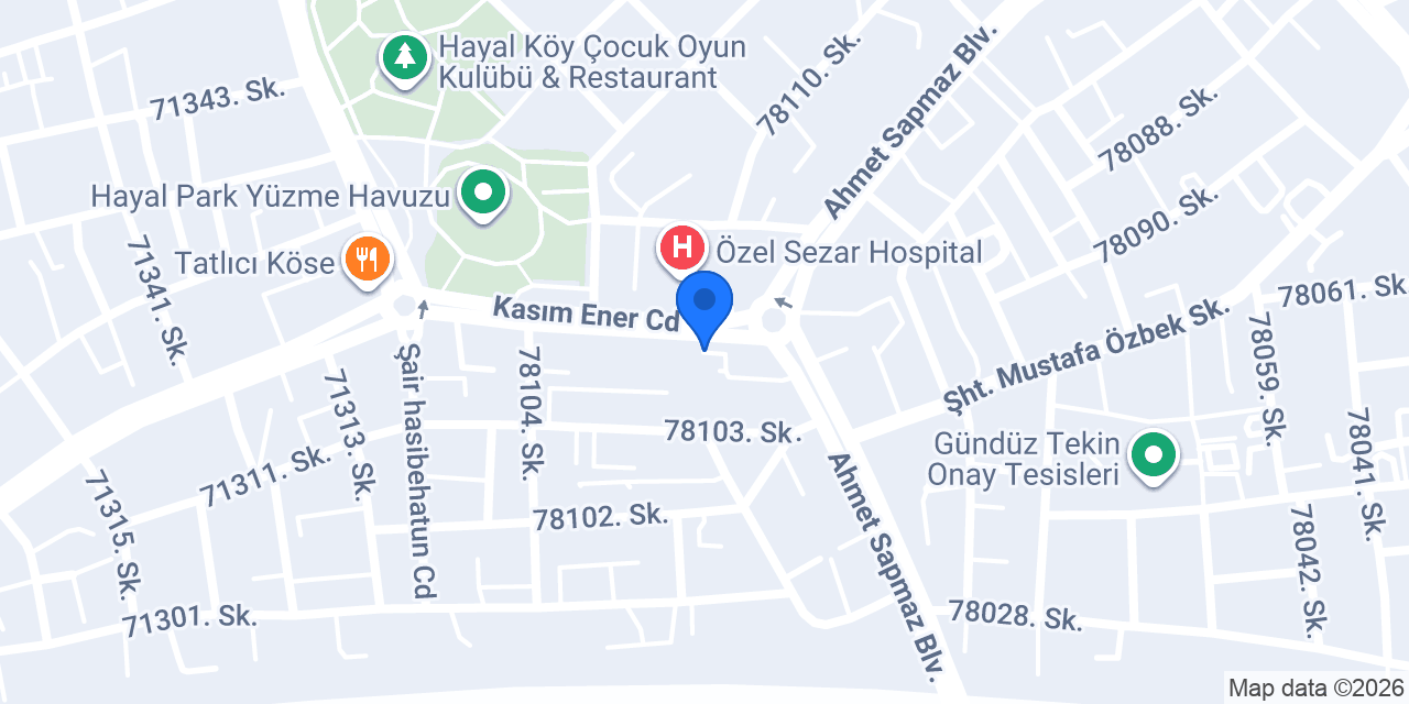 Akdeniz Çiçekçilik konumu