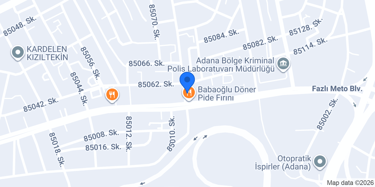 Babaoğlu Kebap konumu