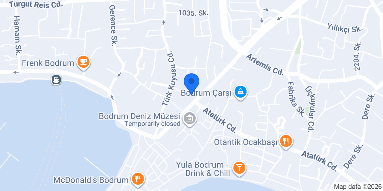 Bodrum Kardeşler Manavı konumu