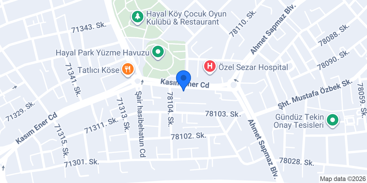 BEYZA YILDIZ ECZANESİ konumu