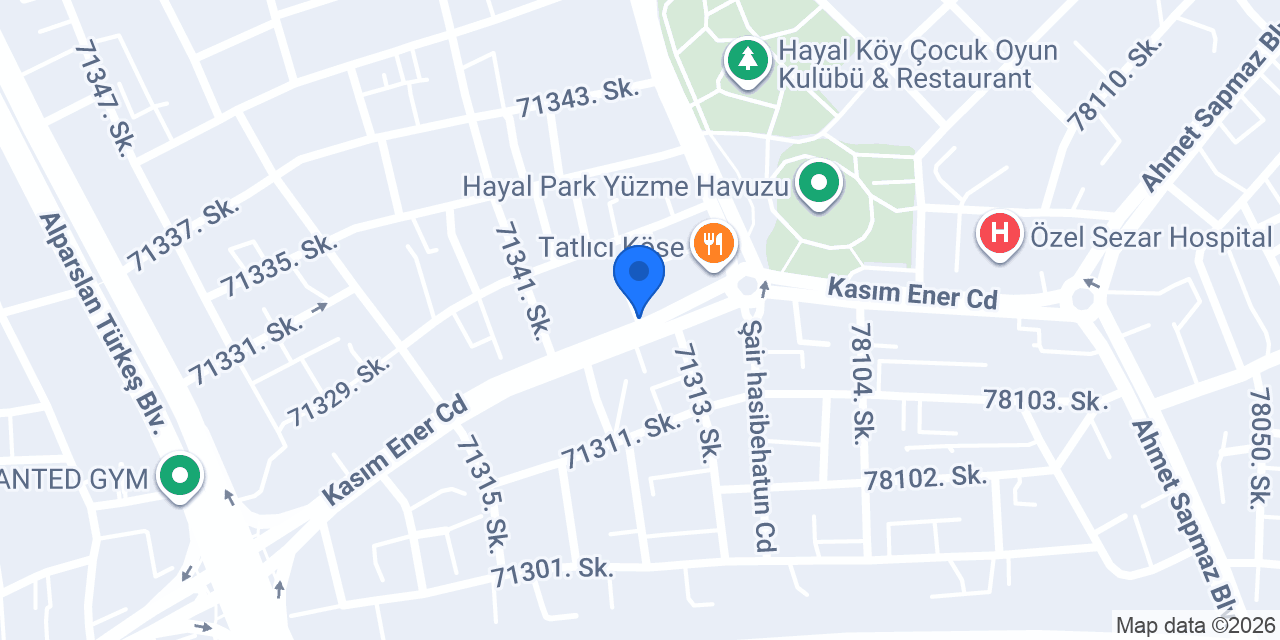 İNAN Group İnşaat konumu