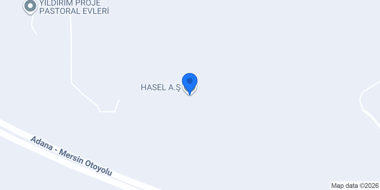 HASEL A.Ş konumu