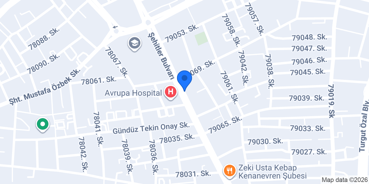 Aydent Diş Polikliniği konumu