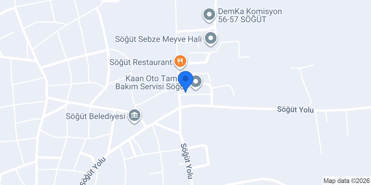 Söğüt oto makas konumu